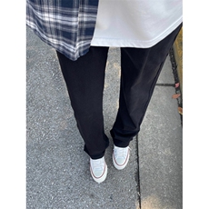 【有货】N083HH-特P32黑色修身直筒牛仔裤男美式高街cleanfit裤子，男装牛仔裤，星座1007（原301D）