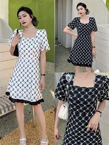 【现货】2022夏新款绣花连衣裙，女装连衣裙，欣卓越