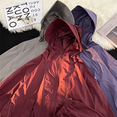 夏季户外轻薄连帽工装防晒衣男女时尚设计感外套W9257P35，男装夹克，星座1116-2