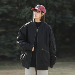 春季新款现货港风户外夹克男飞行员工装外套A157B-JK156-P78图片