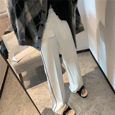 现货秋冬新款口袋校服卫裤，女装休闲裤，XTZ style