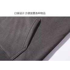 美式字母设计连帽卫衣青少年卫衣秋冬内搭叠穿连帽卫衣男生卫衣，男装卫衣，星座1210-1