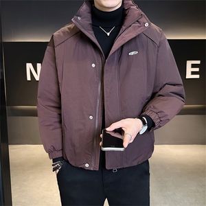 标50绒 店主风2025新款男士立领短款羽绒服外套B328-9820-P215图片