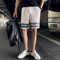 D夏季五分裤社会精神小伙宽松运动短裤，男装休闲裤，星座102A（原电商D309-1）