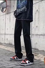 加绒加厚牛仔裤男冬季保暖直筒裤休闲长裤牛仔裤网图NZK8010-P48，男装牛仔裤，星座302B-2