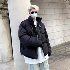 保暖小众设计立领棉衣棉服男金属潮牌加厚棉袄痞帅外套冬季MY113，男装夹克，星座1116A-1（原606A）