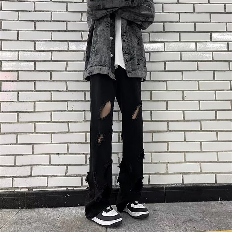 美式牛仔裤男款秋季长裤潮 NK822  P38图片