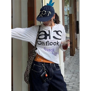 网图 美式复古亚麻速干亨利领长袖t恤男女夏季新款潮牌休闲 特P33图片