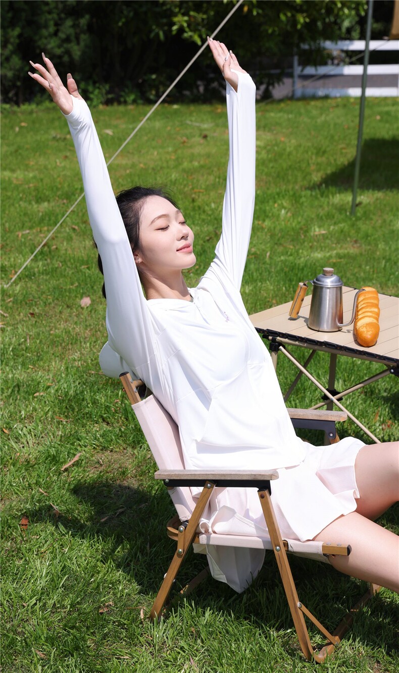 夏日黑胶帽檐防晒衣时尚百搭,女装衬衫,东正羊绒