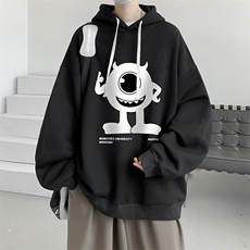 连帽卫衣男大码运动服帽衫外套WY2327-P35加绒款-P40，男装卫衣，电商A040