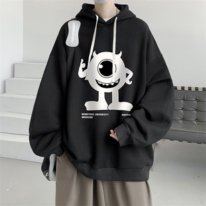 连帽卫衣男大码运动服帽衫外套WY2327-P35 加绒款-P40图片