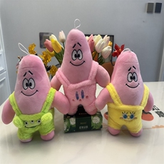 乐嘉毛绒玩具 背带派大星
