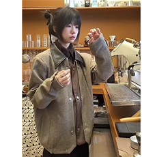 布洛克风呢料撞色外套春夏新款D328-JK12-P128，男装夹克，电商D328