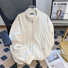 美式飞行员教练服夹克男士春季休闲潮牌棒球服工装外套W6469-P62，男装夹克，星座412-3