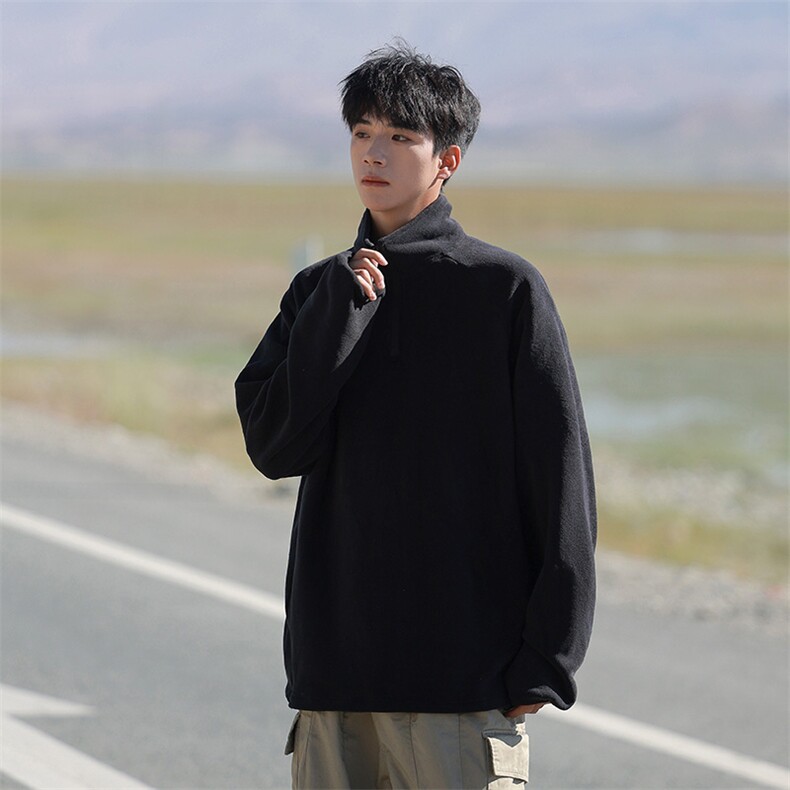 秋冬保暖加绒双面摇粒绒卫衣男WY753-P55,男装棉衣,星座210-1