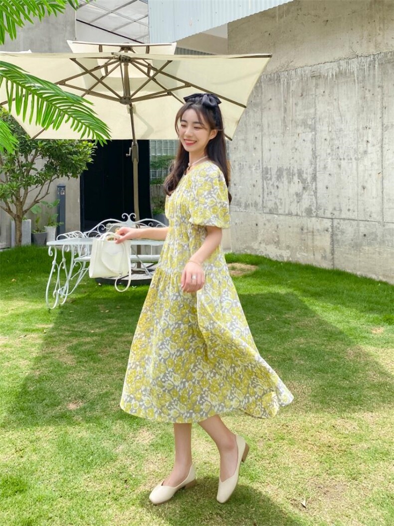 韩系连衣裙，女装连衣裙，芭丽名媛