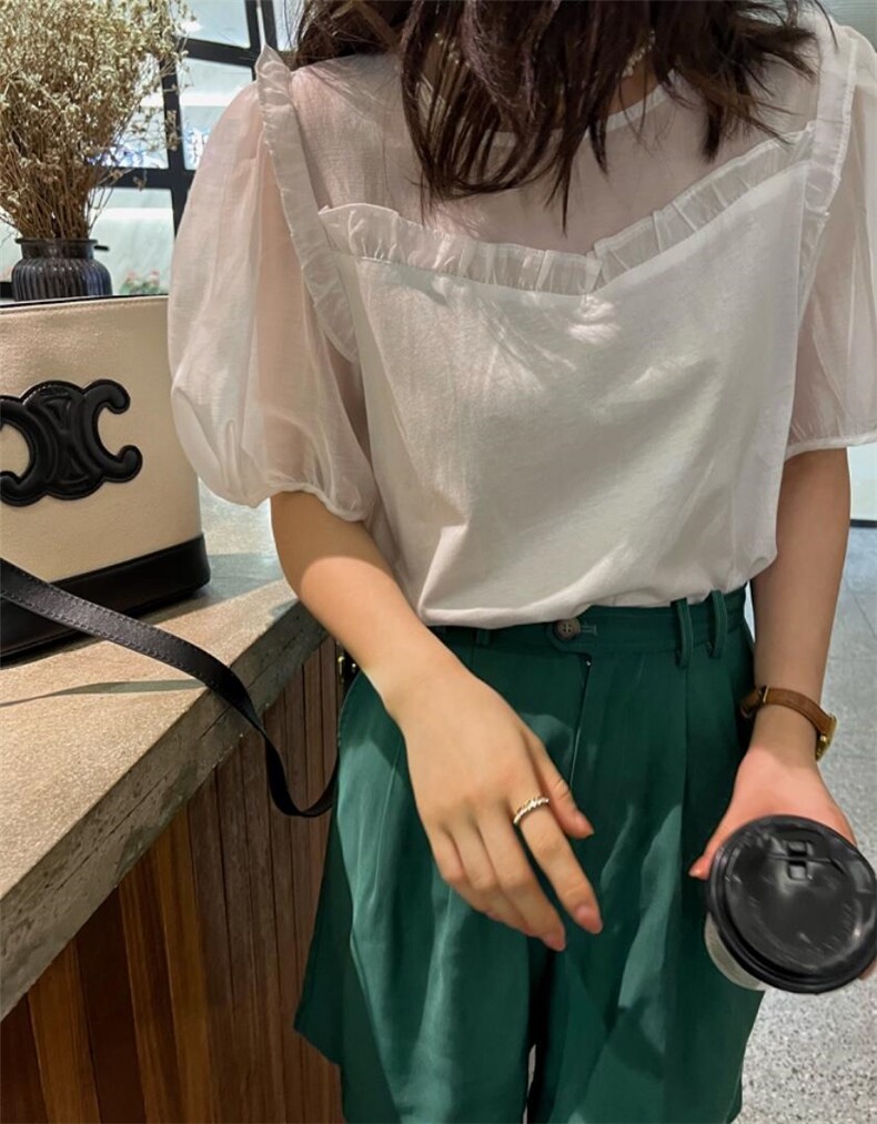 拼接设计上衣，其它，唯品