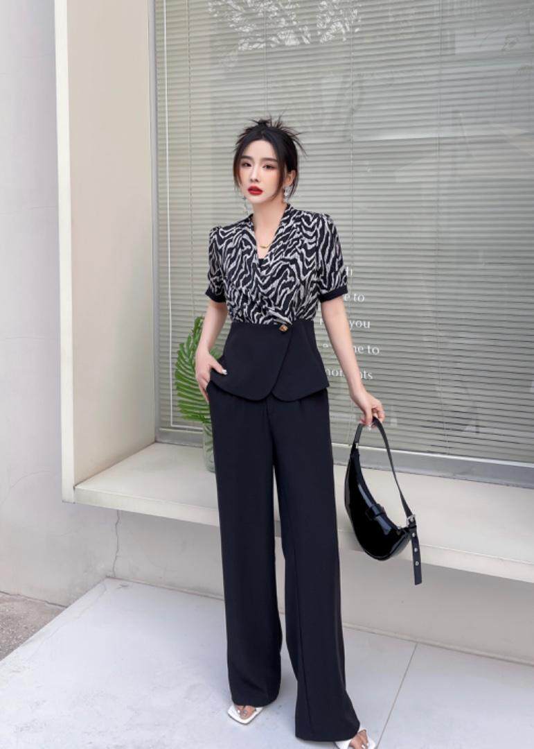 2023年夏装套装，女装职业装，贻思茗