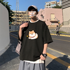 Q11146-P30春夏季七分袖t恤男大码五分袖男短袖中袖，男装T恤，电商A040
