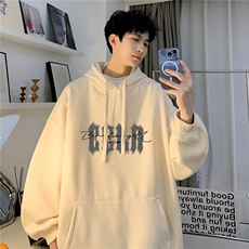 ！重磅大码M-4XL得物品质加厚连帽卫衣RH6237-特P35加绒42，男装卫衣，星座610B-1