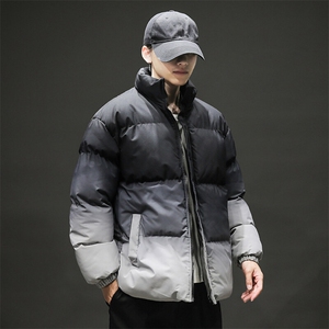 特批P70无差价冬新美式渐变色棉服情侣防风防水保暖棉衣外套M2917图片