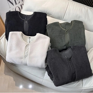 有货。。布写者 摇粒绒外套男女JF001-P75图片
