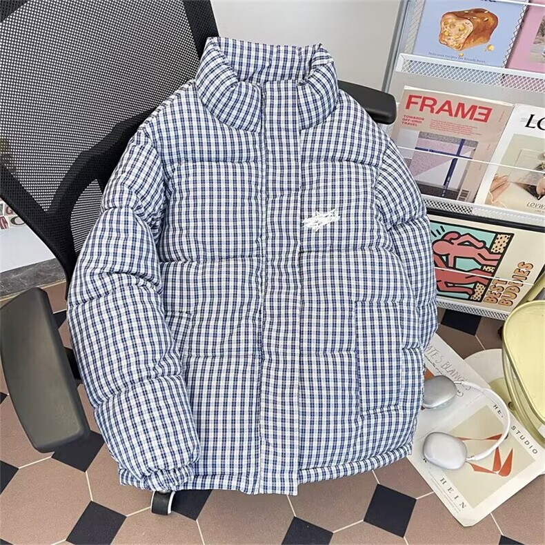 棉衣冬季新款保暖立领防水面包服情侣男女装外套潮流TT23 P78图片