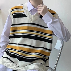 毛衣男韩版潮流修身V领短袖毛衣MG610P40，男装针织衫/毛衣，星座1116-2