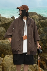 露营海电商A188-DW3301-TP68100锦纶夏宽松短袖T恤衬衫控114，男装衬衫，电商A188