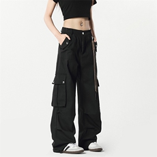 B258-K9910-P65控88抖音品质工装休闲裤成分70%棉30%聚酯纤维，男装工装外套，电商B258