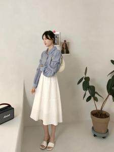 袖子打褶衬衫，女装衬衫，TVMV(4F)