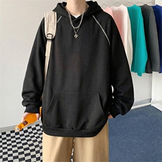 改华棉拼接走线连帽卫衣【现货】C403A-T89-特P45，男装卫衣，电商C403A