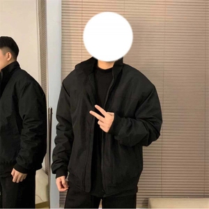 三防教练立领夹克棉服男款冬季美式硬汉风夹棉加厚棒球服棉衣外套图片