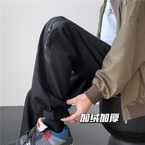 冬装加绒加厚 登山冲锋裤男休闲裤P55控78 常规P50 控 68图片
