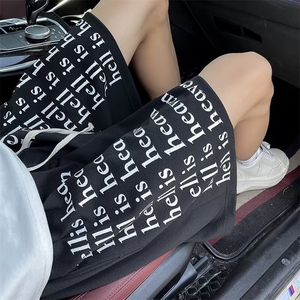 夏季新款简约抽绳运动短裤潮牌街头宽松字母裤男  GDK32 P25图片