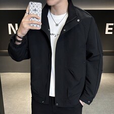 店主风新款夹克外套男春秋休闲百搭时尚立领男士夹克N818-P72，男装夹克，星座310B-3