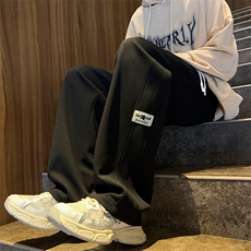 ！2024春季新款男士直筒卫裤潮流休闲运动裤WK2038特P35，男装休闲裤，电商B220