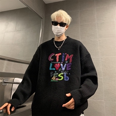 高质量！秋冬季半高领毛衣男加绒加厚线衣男针织衫男MY249-特p38，男装针织衫/毛衣，电商B367
