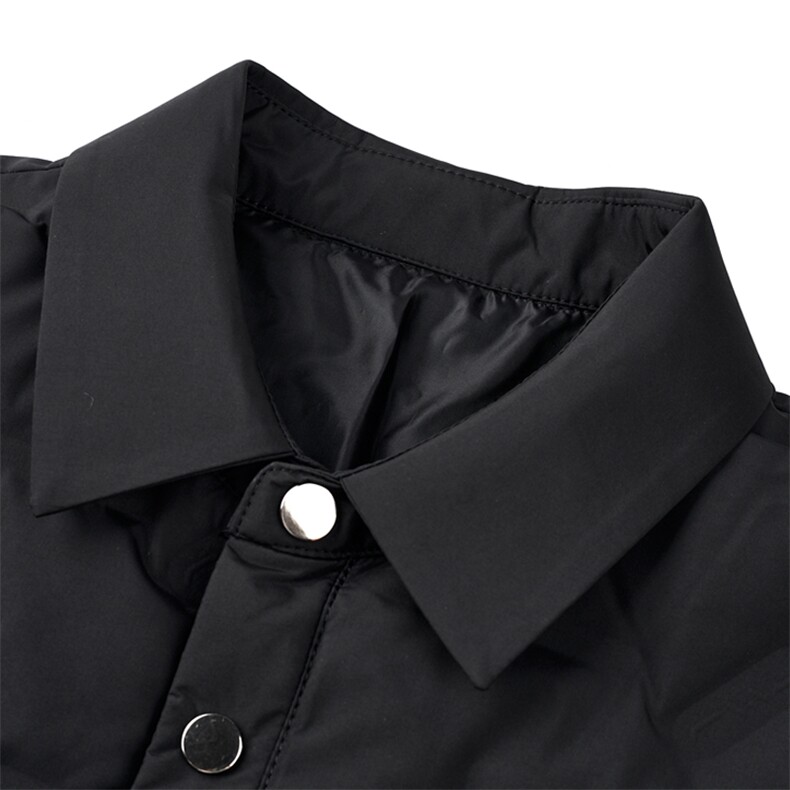 冬季加厚羽绒服男士中年爸爸装商务休闲上衣翻领白鸭绒保暖外套,男装羽绒服,电商B212（原钱塘6029）