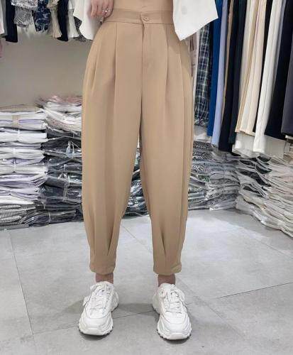 夏季新款收口灯笼裤，SMLXL，女装，帛糸霓娜