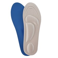 新款4D记忆棉鞋垫透气按摩减震运动足弓支撑垫男训鞋垫，周边，星座510A-1