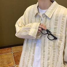 新款潮流男格子衬衫RC91P38，男装衬衫，星座1116-2