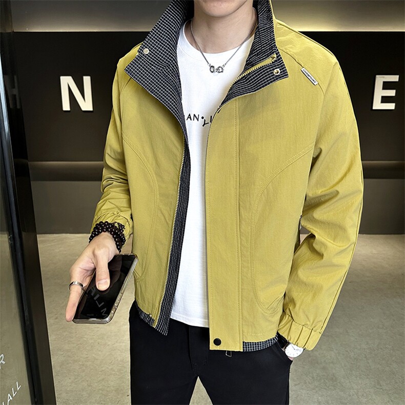 潮流男士休闲外套男装时尚夹克男工装外套YK691-P92，男装夹克，星座1105-3