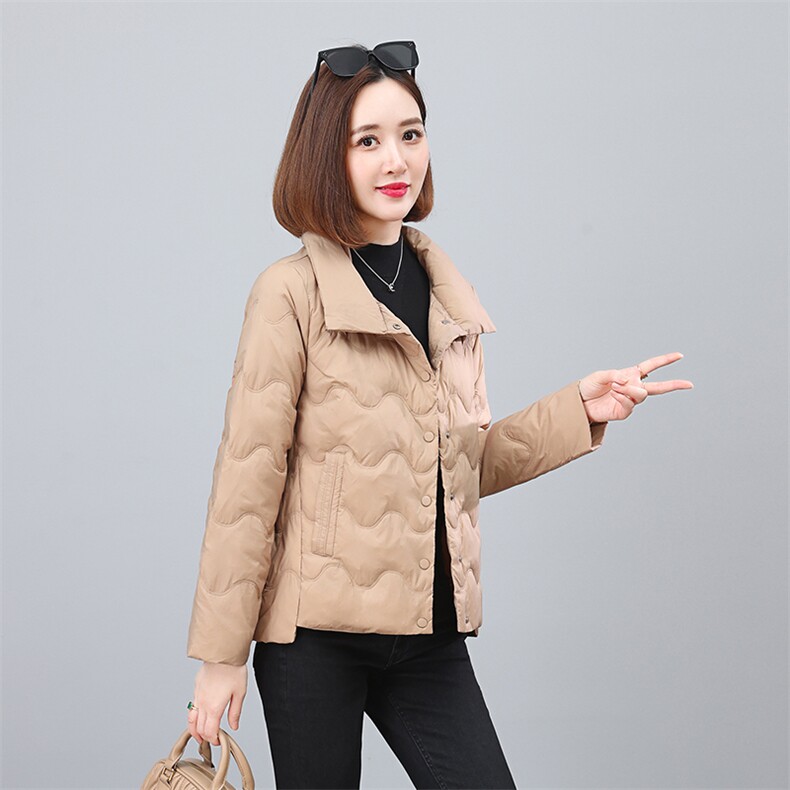 2023年冬季时尚休闲短款面包羽绒服,女装羽绒服,依恋蒂丝
