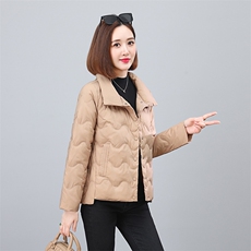 2023年冬季时尚休闲短款面包羽绒服，女装羽绒服，依恋蒂丝