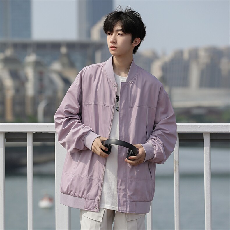 新款飞行夹克男美式复古棒球服外套高街潮牌CYJK9269P-75控价109,男装夹克,电商A128