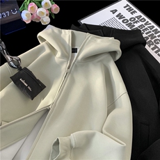 XZ809A/DMWY01/P88/控108/加绒P98/控118空气层重磅连帽开衫卫衣，男装卫衣，星座809A(原222-1)