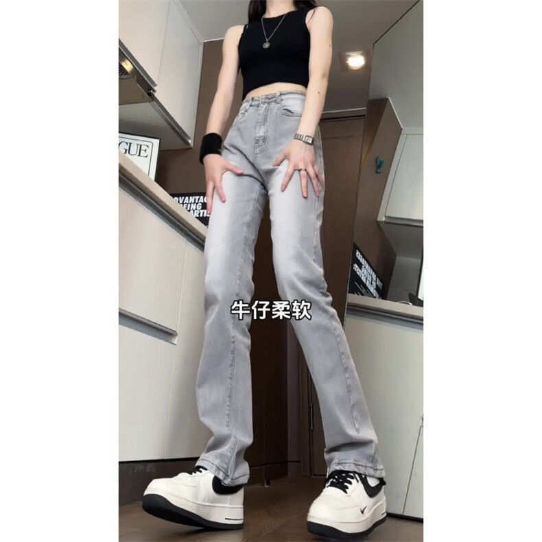 美式高街vibe牛仔裤男夏季薄款直筒水洗裤子A166-K019-特P40控68,男装牛仔裤,电商A166