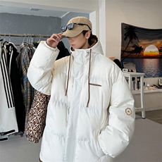 2025港风棉衣棉服防水小牛津连帽冲锋棉袄三防面包服1606-P80，男装棉衣，星座207