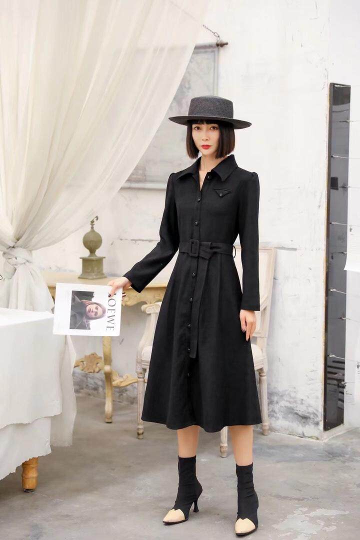 风衣裙，女装风衣，博内歌特